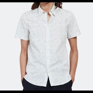 Paul Smith Short Sleeve 100% Cotton Button Down Shirt M / Brand New with Tags